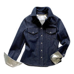 Load image into Gallery viewer, Silver Denim Shirt
