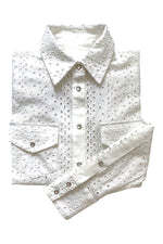 Load image into Gallery viewer, Western Eyelet Shirt
